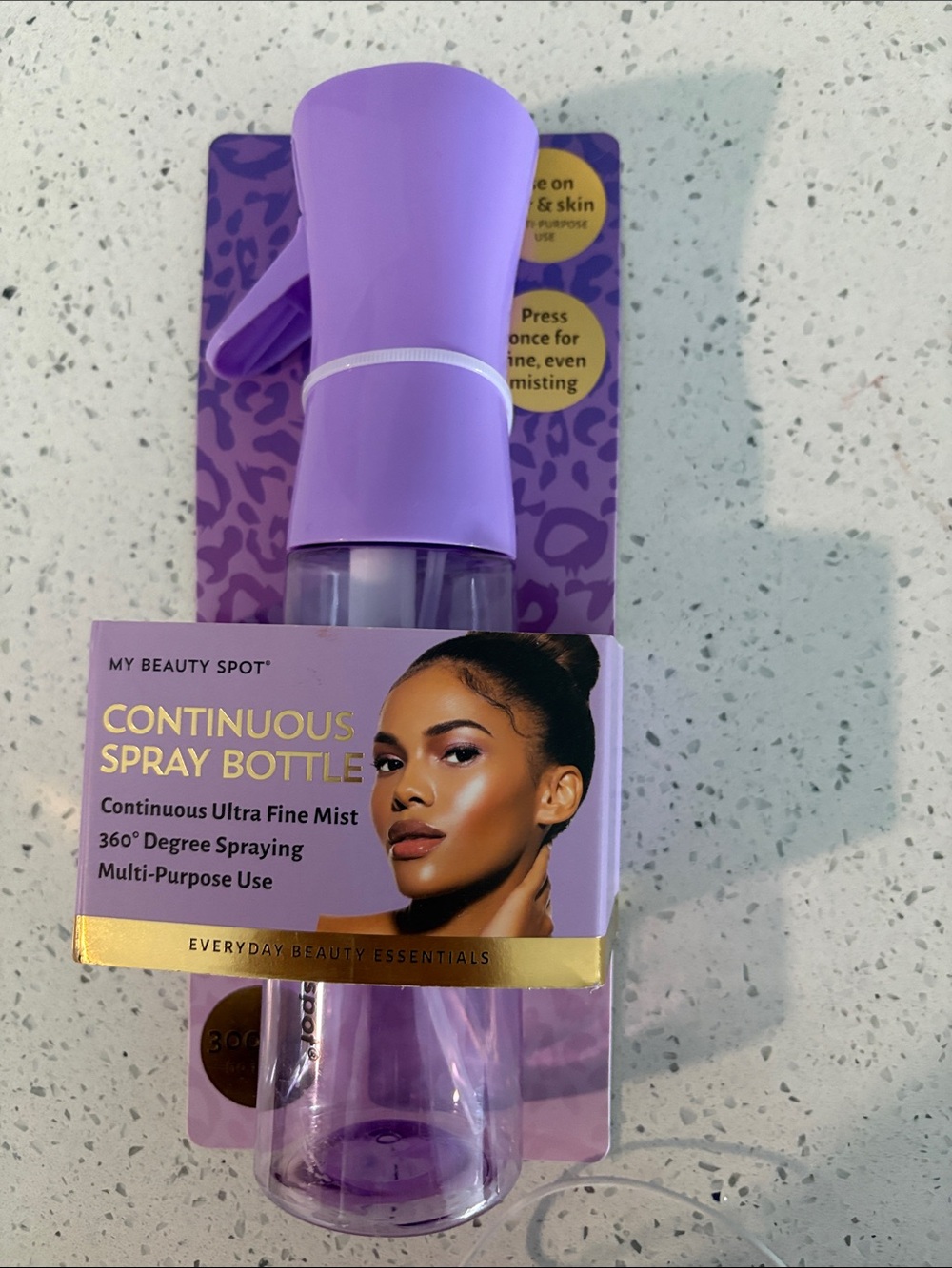 Continuous Spray Bottle - Lavender Purple Beauty Mister